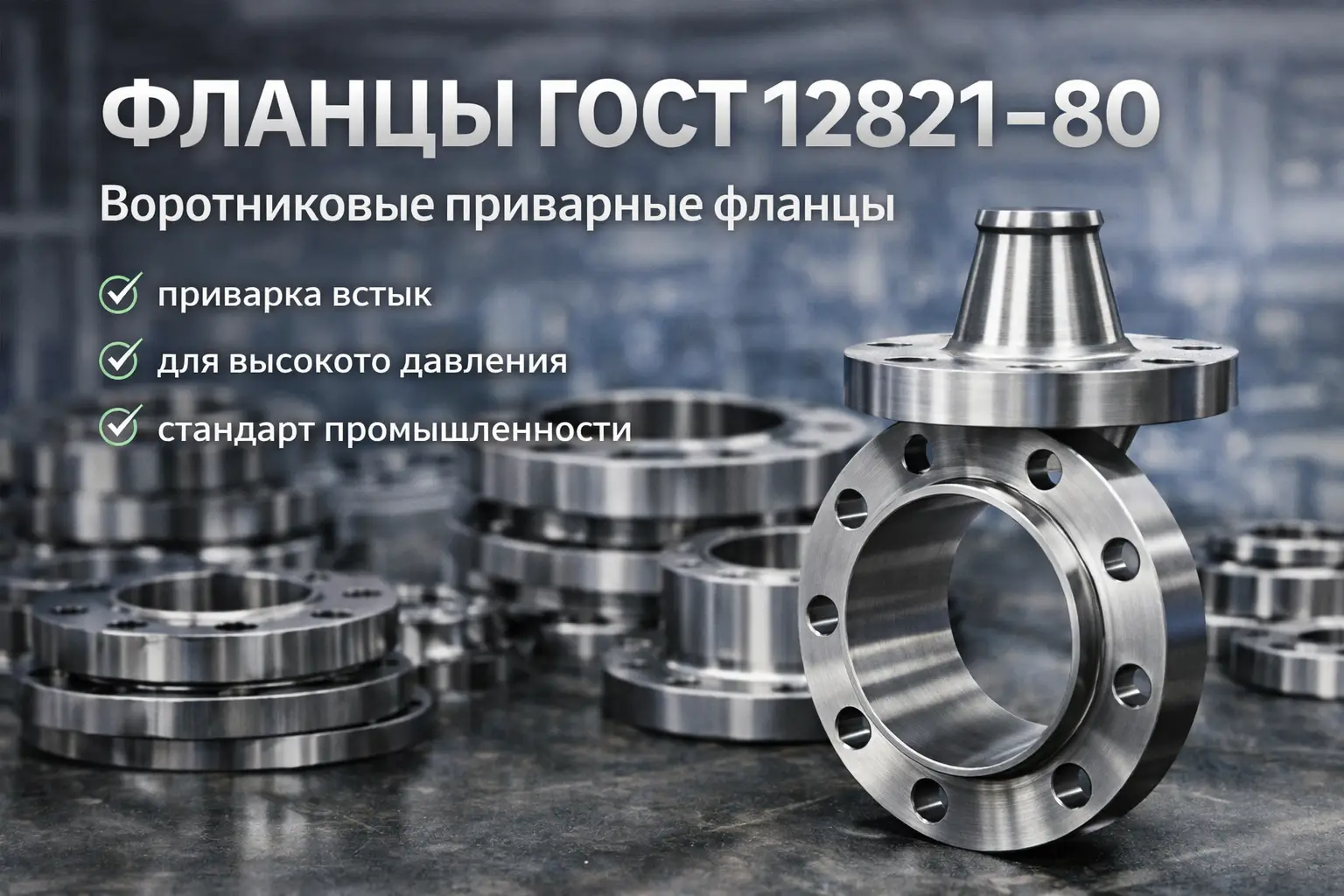 Фланцы ГОСТ 12821-80